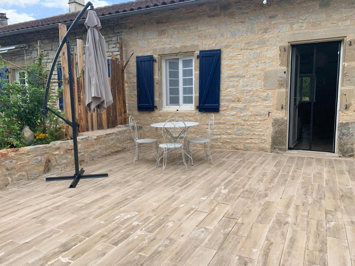 Gite La Longere Bleue Caylus Exterior foto