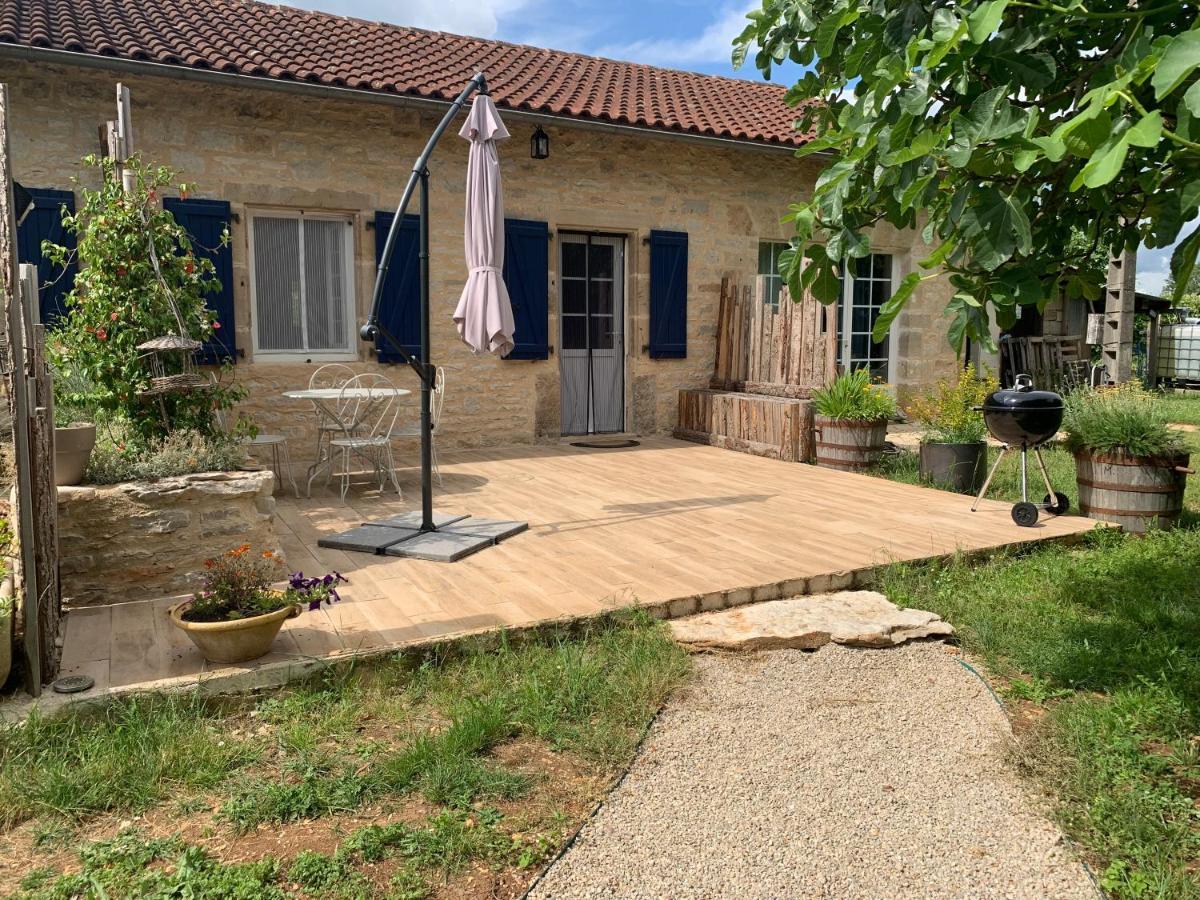 Gite La Longere Bleue Caylus Exterior foto
